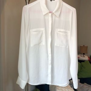 Ro & De White Blouse